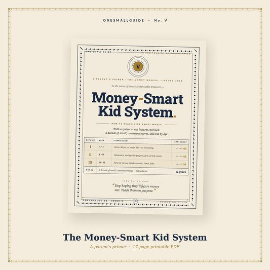 The Money-Smart Kid System — A Parent's Primer