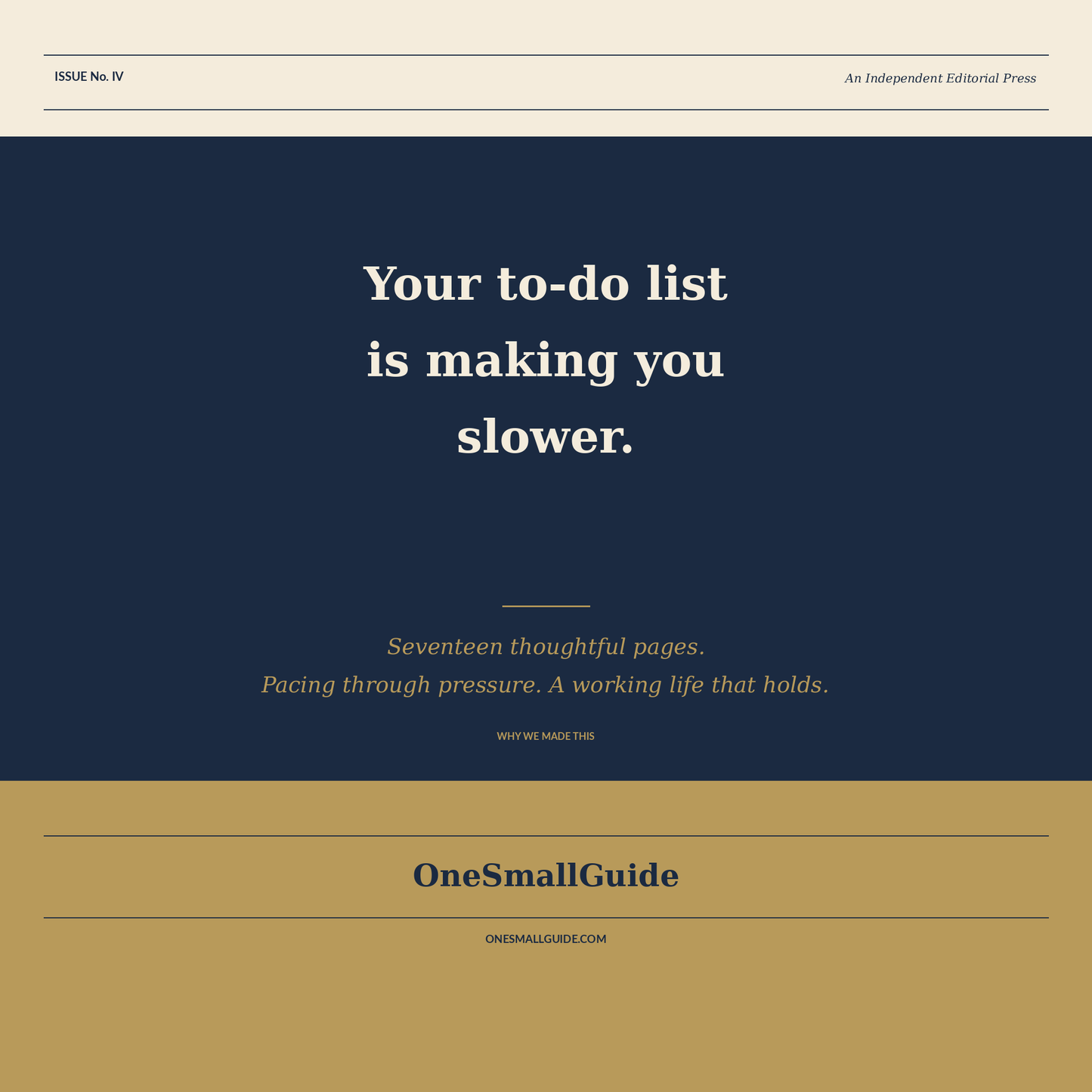 The Gentle Productivity Playbook — An Anti-Hustle Pacing Handbook