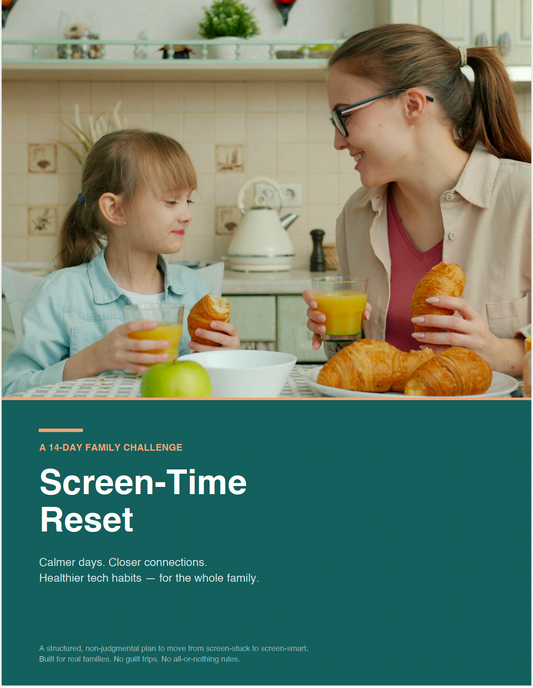 Screen-Time Reset: The 14-Day Family Challenge