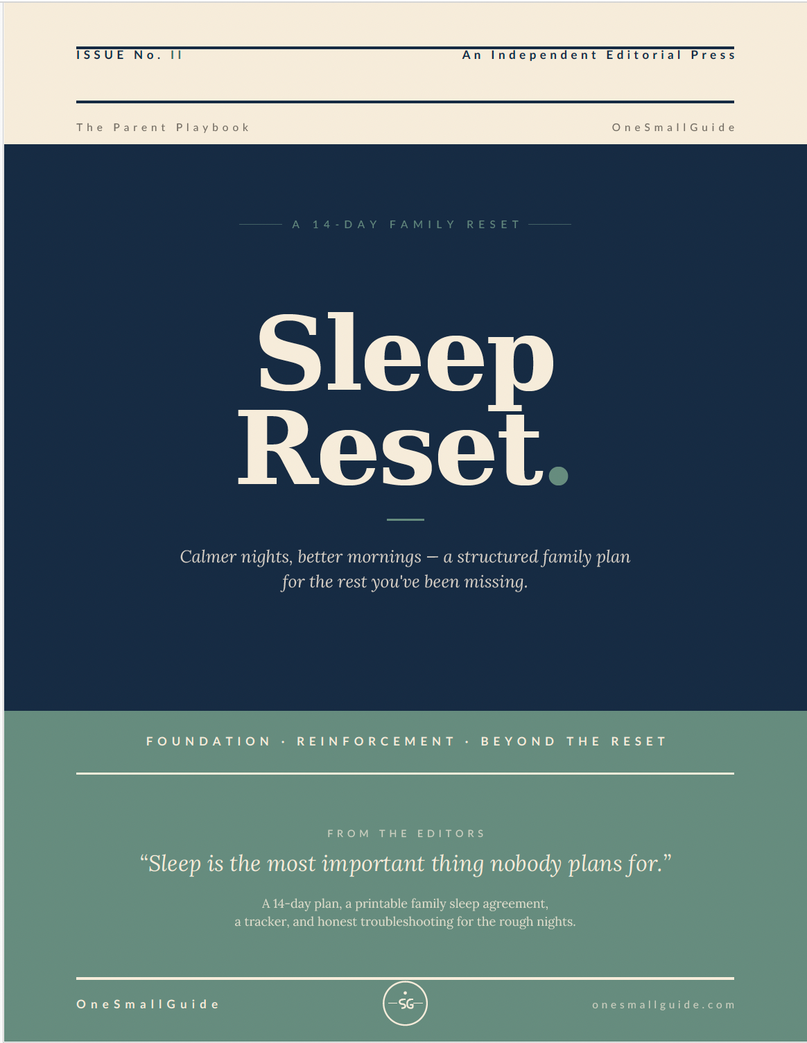 The Sleep Reset — A 14-Day Family Reset