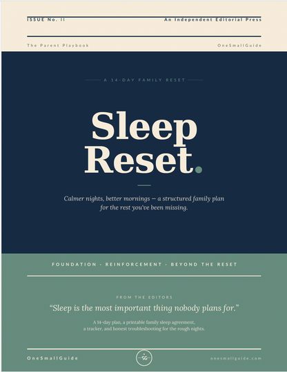 The Sleep Reset — A 14-Day Family Reset