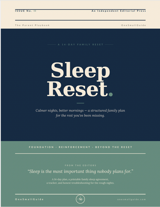 The Sleep Reset — A 14-Day Family Reset